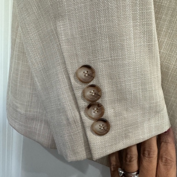 Taupe Antonio Melani blazer 14 - Picture 2 of 4